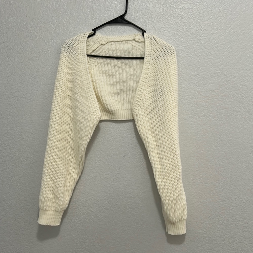 Elegant Cream Women's Sweater